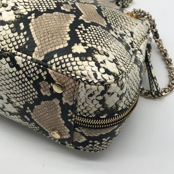I.N.C. International Concepts Deliz Medium Snake Embossed Chain Shoulder Bag - Picture 8 of 11